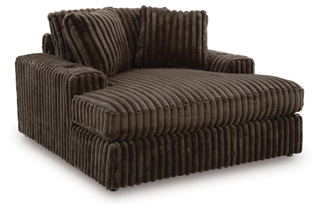Midnight-Madness Oversized Chaise - US Furniture & Mattress (Waterbury,CT)*