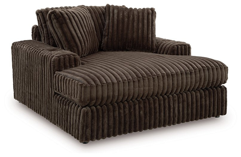 Midnight-Madness Oversized Chaise - US Furniture & Mattress (Waterbury,CT)*