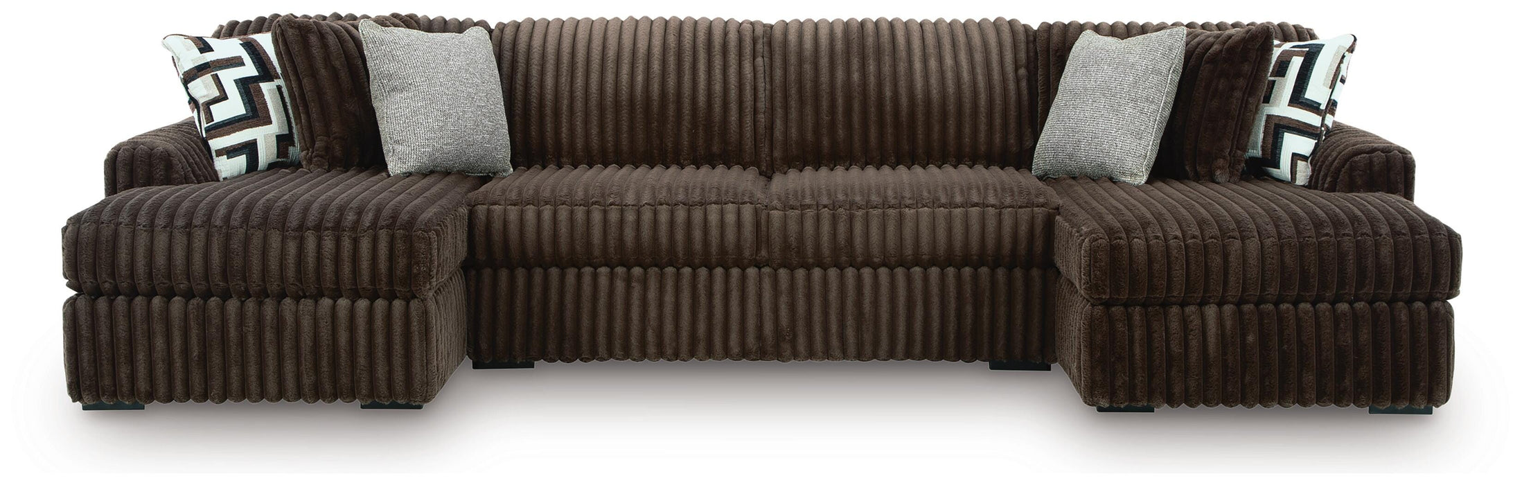 Midnight-Madness Sectional with Chaise - US Furniture & Mattress (Waterbury,CT)*