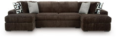 Midnight-Madness Sectional with Chaise - US Furniture & Mattress (Waterbury,CT)*
