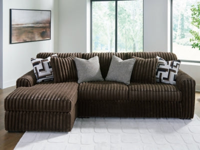 Midnight-Madness Sectional Sofa with Chaise - US Furniture & Mattress (Waterbury,CT)*