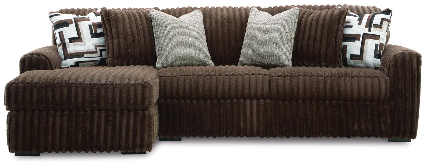 Midnight-Madness Sectional Sofa with Chaise - US Furniture & Mattress (Waterbury,CT)*
