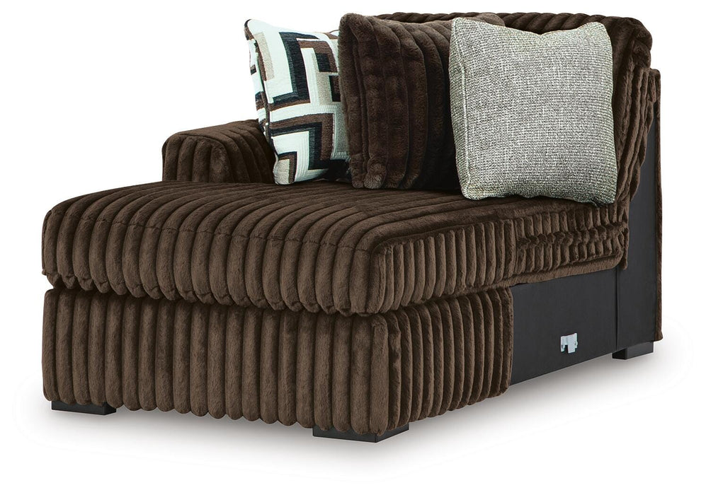 Midnight-Madness Sectional with Chaise - US Furniture & Mattress (Waterbury,CT)*