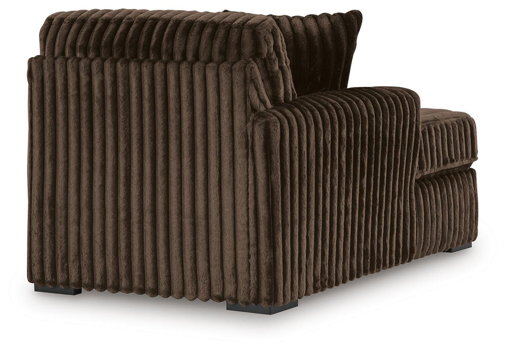 Midnight-Madness Sectional with Chaise - US Furniture & Mattress (Waterbury,CT)*