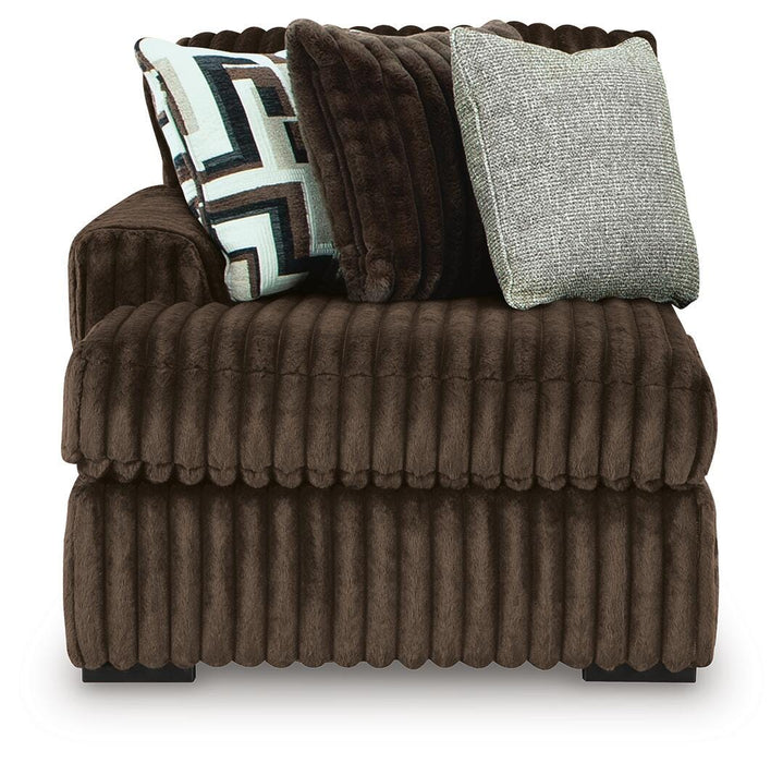 Midnight-Madness Sectional with Chaise - US Furniture & Mattress (Waterbury,CT)*