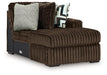 Midnight-Madness Sectional with Chaise - US Furniture & Mattress (Waterbury,CT)*