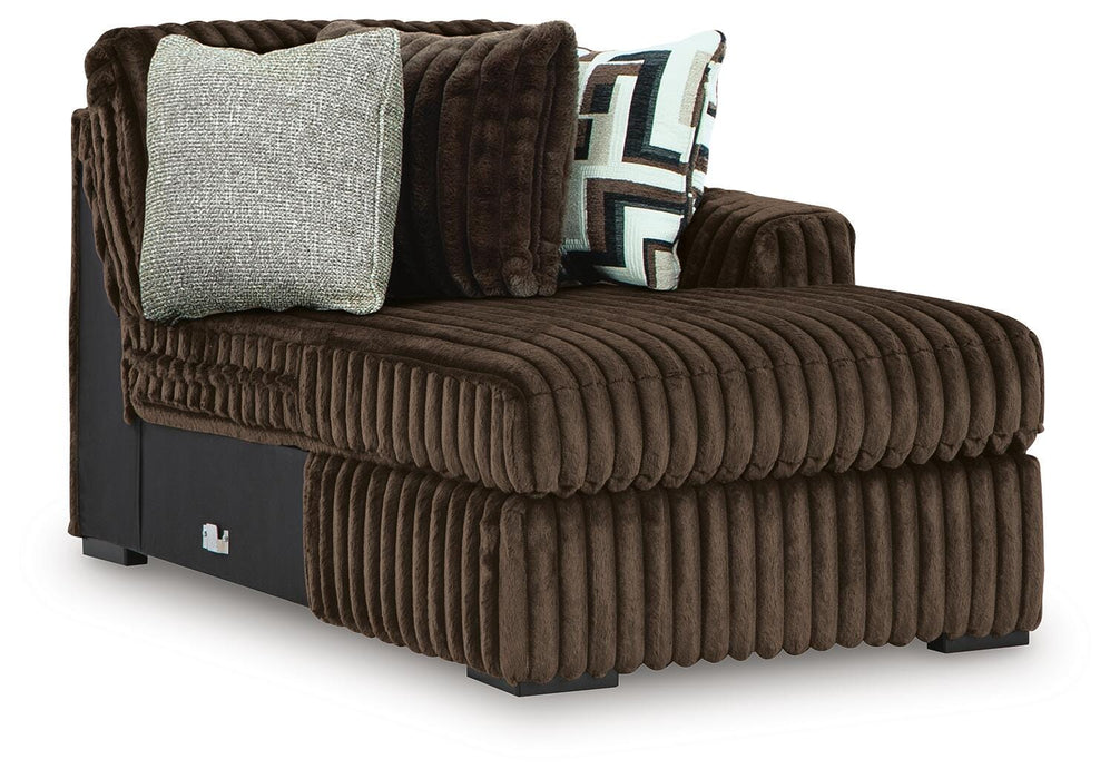 Midnight-Madness Sectional with Chaise - US Furniture & Mattress (Waterbury,CT)*