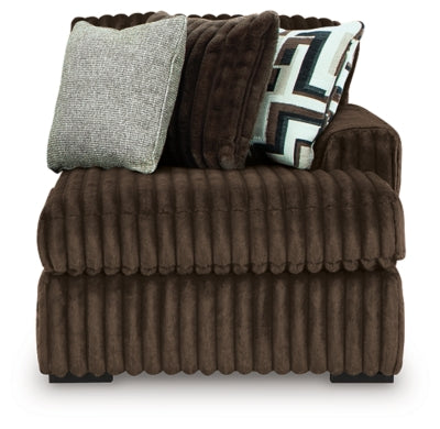 Midnight-Madness Sectional with Chaise - US Furniture & Mattress (Waterbury,CT)*