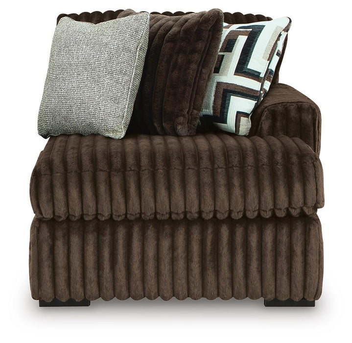 Midnight-Madness Sectional with Chaise - US Furniture & Mattress (Waterbury,CT)*