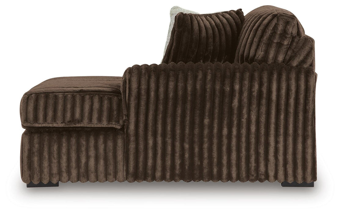 Midnight-Madness Sectional with Chaise - US Furniture & Mattress (Waterbury,CT)*