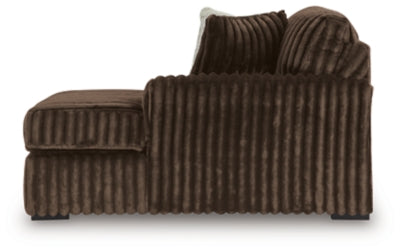 Midnight-Madness Sectional with Chaise - US Furniture & Mattress (Waterbury,CT)*