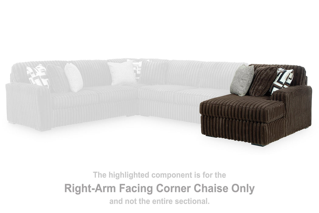 Midnight-Madness Sectional with Chaise - US Furniture & Mattress (Waterbury,CT)*