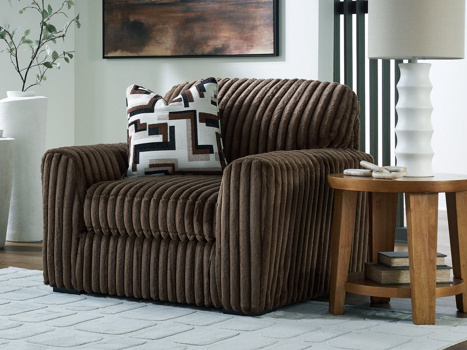 Midnight-Madness Oversized Chair - US Furniture & Mattress (Waterbury,CT)*
