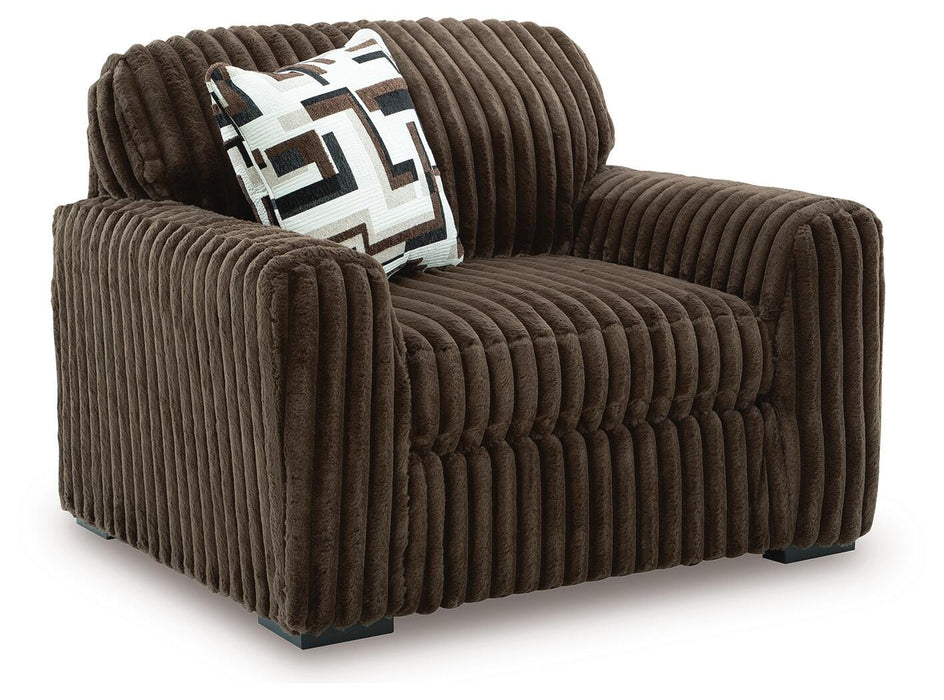 Midnight-Madness Oversized Chair - US Furniture & Mattress (Waterbury,CT)*