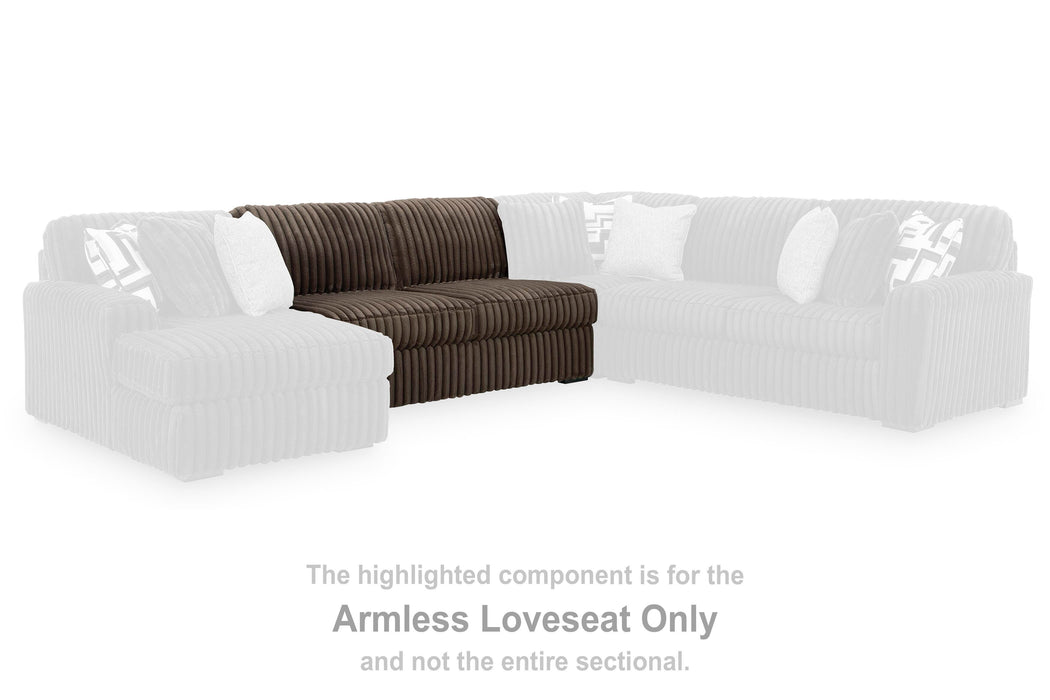 Midnight-Madness Sectional with Chaise - US Furniture & Mattress (Waterbury,CT)*