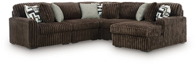 Midnight-Madness Sectional with Chaise - US Furniture & Mattress (Waterbury,CT)*