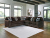Midnight-Madness Sectional - US Furniture & Mattress (Waterbury,CT)*