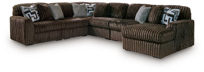 Midnight-Madness Sectional with Chaise - US Furniture & Mattress (Waterbury,CT)*