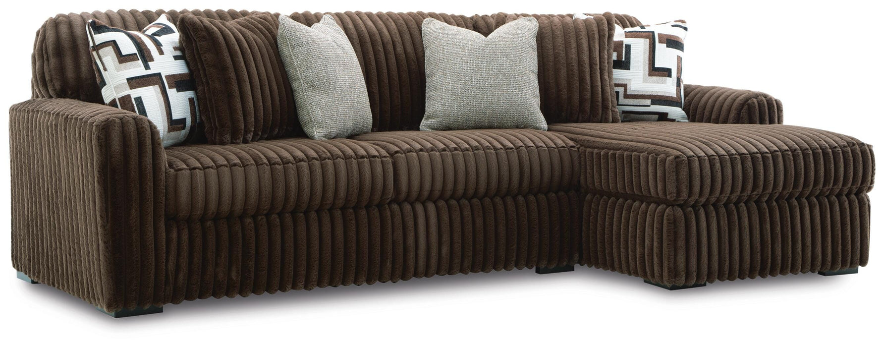 Midnight-Madness Sectional Sofa with Chaise - US Furniture & Mattress (Waterbury,CT)*