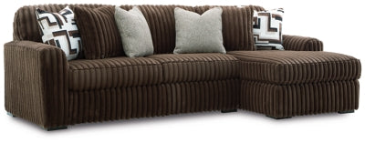 Midnight-Madness Sectional Sofa with Chaise - US Furniture & Mattress (Waterbury,CT)*