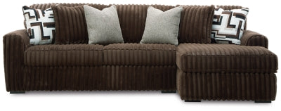 Midnight-Madness Sectional Sofa with Chaise - US Furniture & Mattress (Waterbury,CT)*
