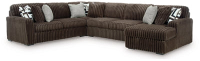Midnight-Madness Sectional with Chaise - US Furniture & Mattress (Waterbury,CT)*