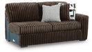 Midnight-Madness Sectional with Chaise - US Furniture & Mattress (Waterbury,CT)*