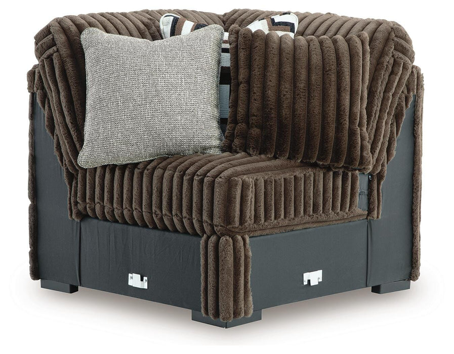 Midnight-Madness Sectional with Chaise - US Furniture & Mattress (Waterbury,CT)*