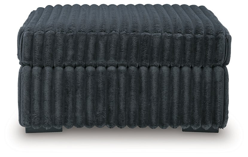 Midnight-Madness Oversized Accent Ottoman - US Furniture & Mattress (Waterbury,CT)*