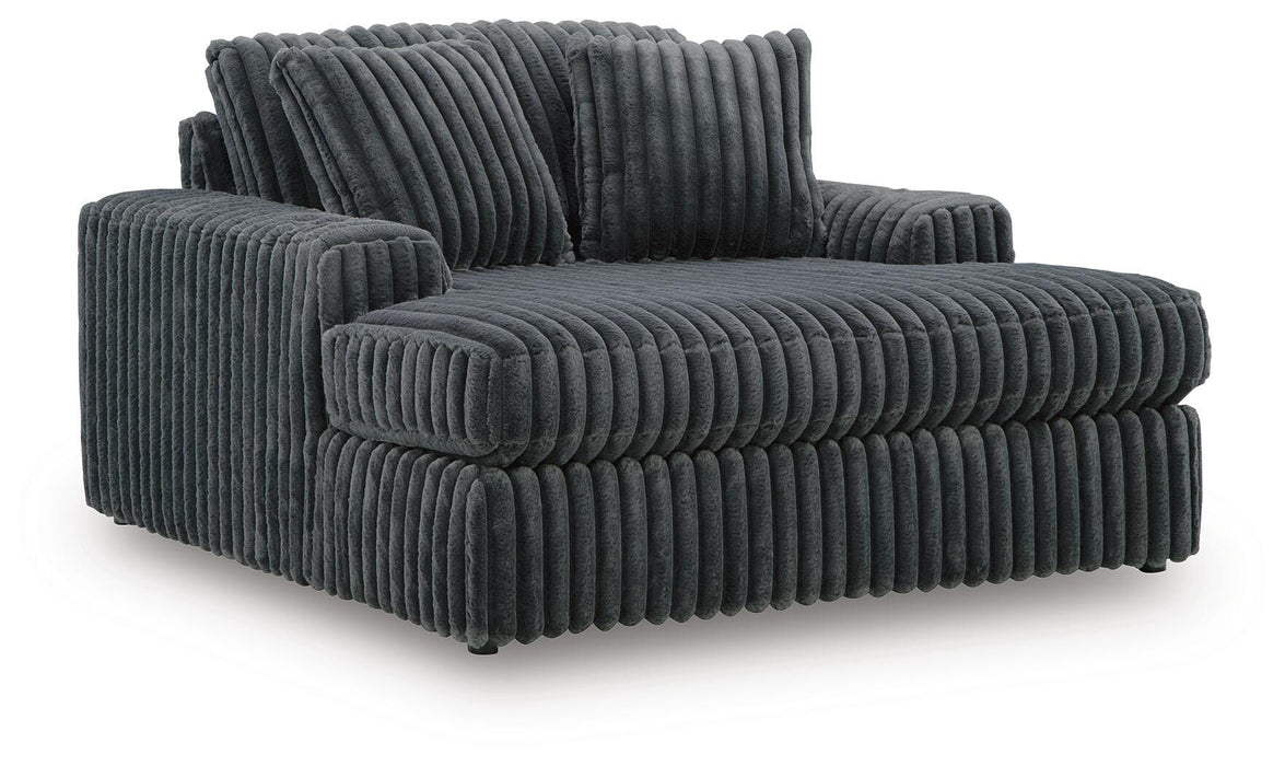 Midnight-Madness Oversized Chaise - US Furniture & Mattress (Waterbury,CT)*