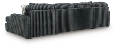 Midnight-Madness Sectional with Chaise - US Furniture & Mattress (Waterbury,CT)*