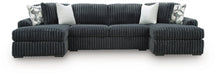 Midnight-Madness Sectional with Chaise - US Furniture & Mattress (Waterbury,CT)*