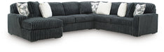 Midnight-Madness Sectional with Chaise - US Furniture & Mattress (Waterbury,CT)*