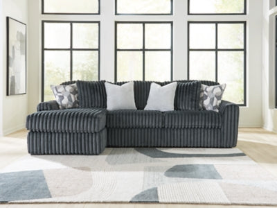 Midnight-Madness Sectional Sofa with Chaise - US Furniture & Mattress (Waterbury,CT)*