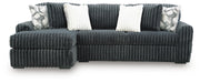 Midnight-Madness Sectional Sofa with Chaise - US Furniture & Mattress (Waterbury,CT)*