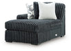 Midnight-Madness Sectional with Chaise - US Furniture & Mattress (Waterbury,CT)*