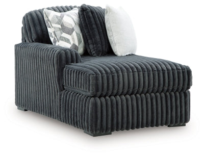 Midnight-Madness Sectional with Chaise - US Furniture & Mattress (Waterbury,CT)*