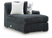 Midnight-Madness Sectional with Chaise - US Furniture & Mattress (Waterbury,CT)*