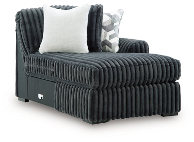 Midnight-Madness Sectional with Chaise - US Furniture & Mattress (Waterbury,CT)*