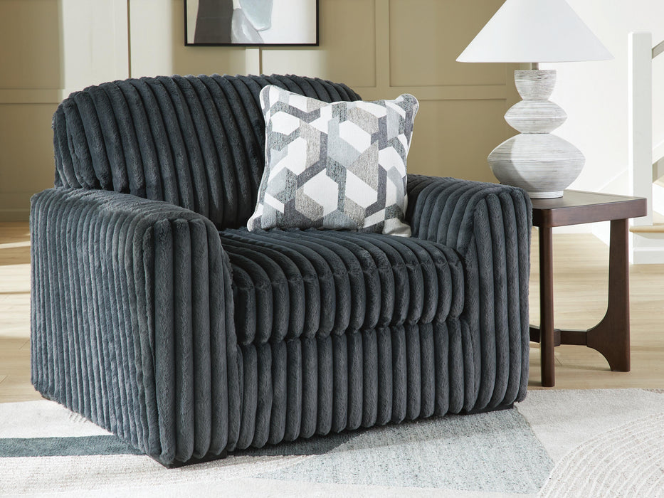 Midnight-Madness Oversized Chair - US Furniture & Mattress (Waterbury,CT)*
