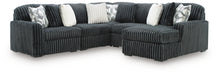 Midnight-Madness Sectional with Chaise - US Furniture & Mattress (Waterbury,CT)*