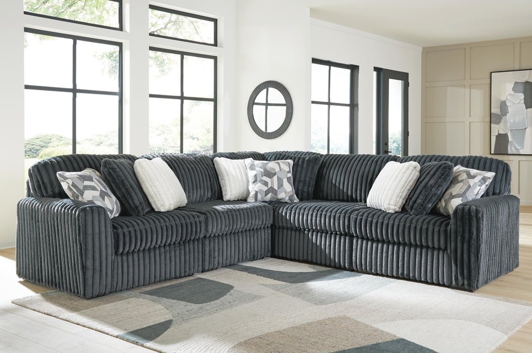 Midnight-Madness Sectional - US Furniture & Mattress (Waterbury,CT)*