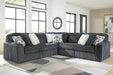 Midnight-Madness Sectional - US Furniture & Mattress (Waterbury,CT)*