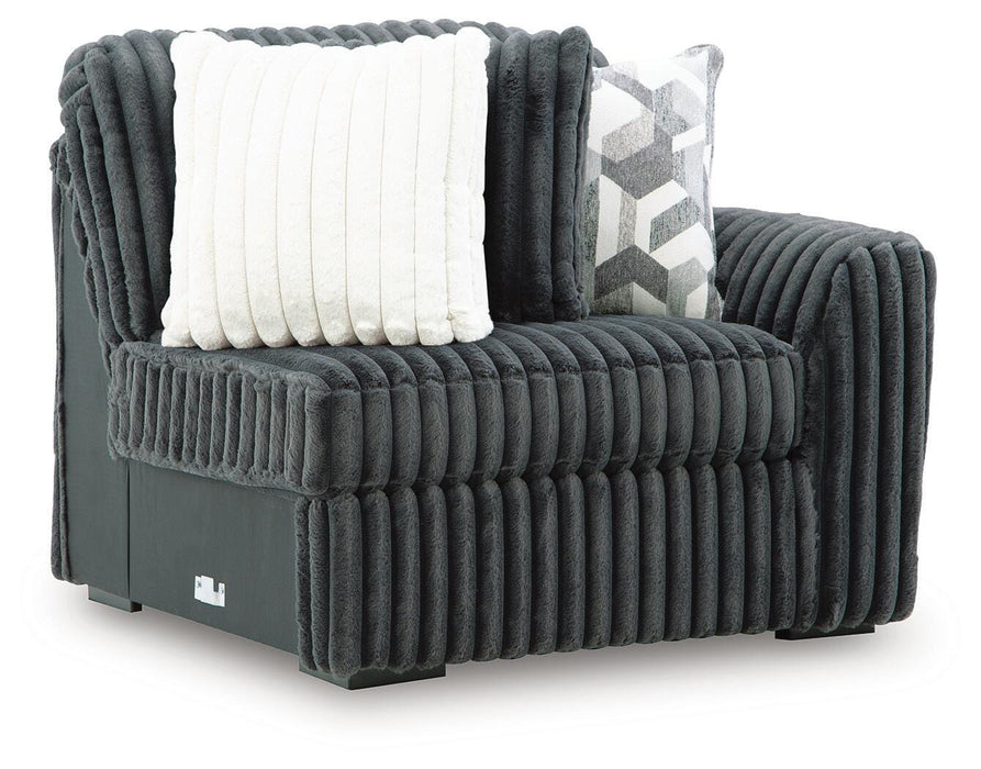Midnight-Madness Sectional - US Furniture & Mattress (Waterbury,CT)*