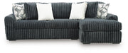 Midnight-Madness Sectional Sofa with Chaise - US Furniture & Mattress (Waterbury,CT)*