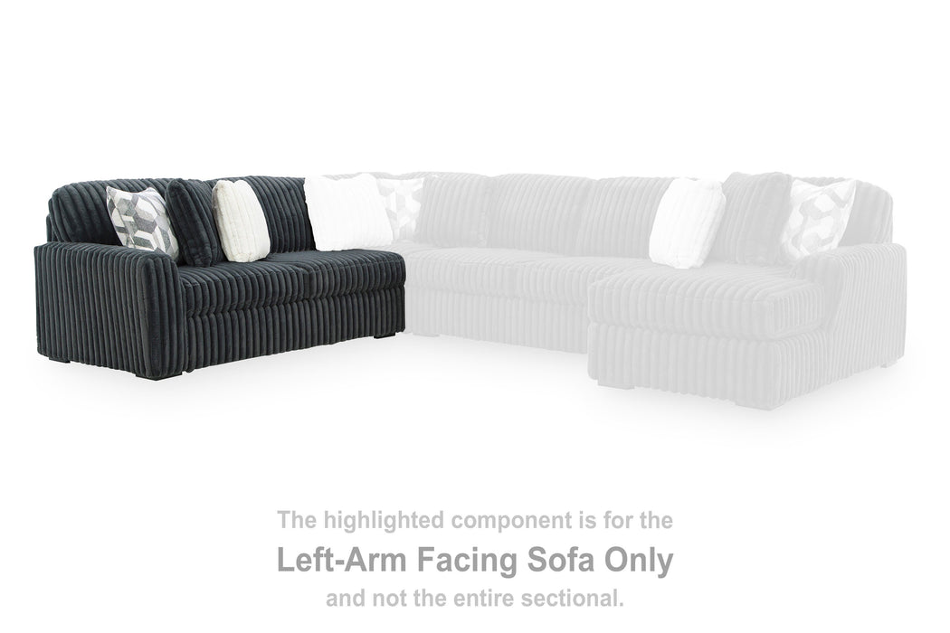 Midnight-Madness Sectional Sofa with Chaise - US Furniture & Mattress (Waterbury,CT)*