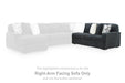 Midnight-Madness Sectional Sofa with Chaise - US Furniture & Mattress (Waterbury,CT)*
