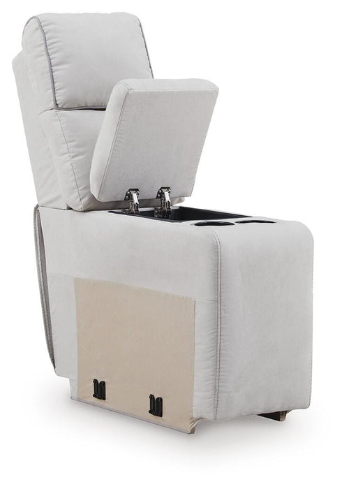 Social Pointe Reclining Sectional with Storage Consoles - US Furniture & Mattress (Waterbury,CT)*