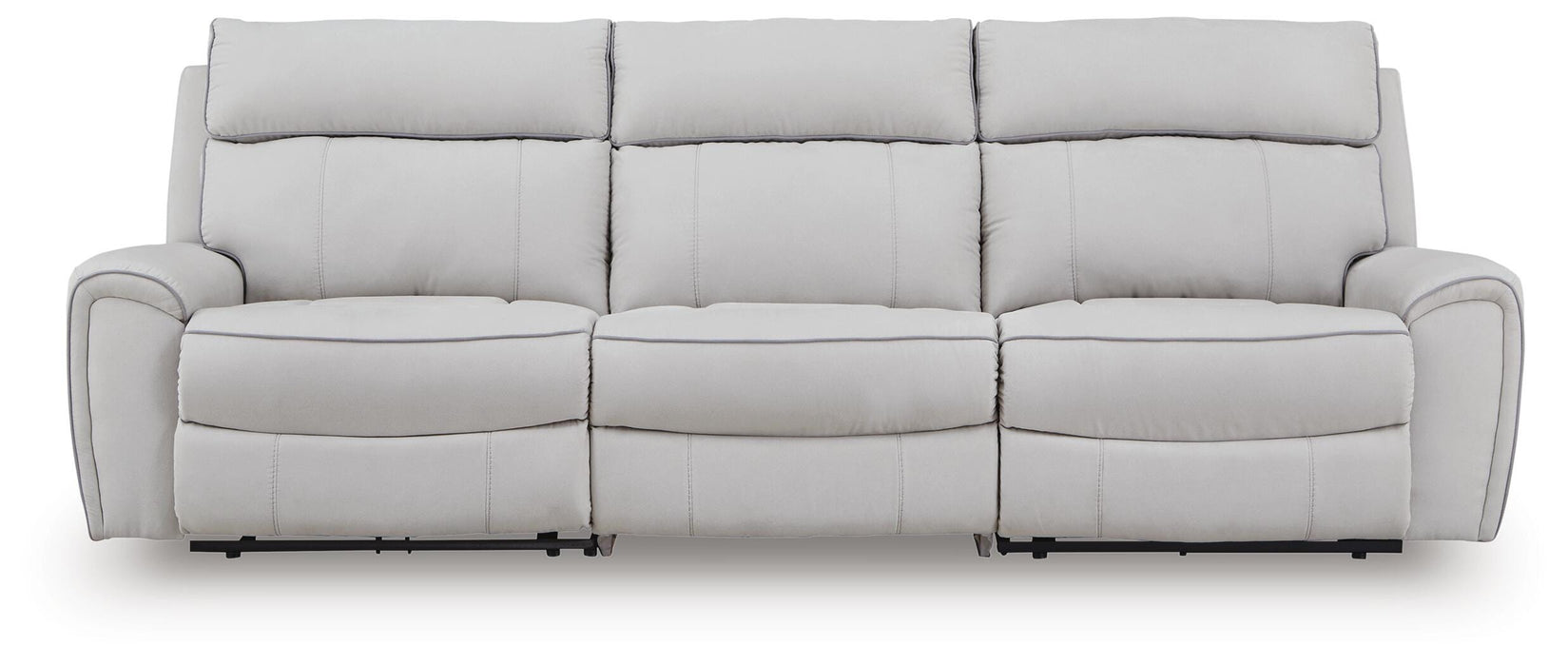 Social Pointe Power Reclining Sectional - US Furniture & Mattress (Waterbury,CT)*