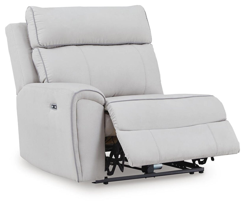 Social Pointe Reclining Sectional with Storage Consoles - US Furniture & Mattress (Waterbury,CT)*